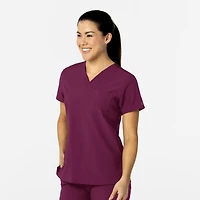 Wink Plus W123 Flex-n-Reach V-Neck Scrub Top