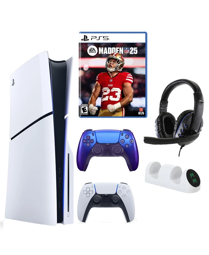 PS5 Slim with Madden Nfl 25