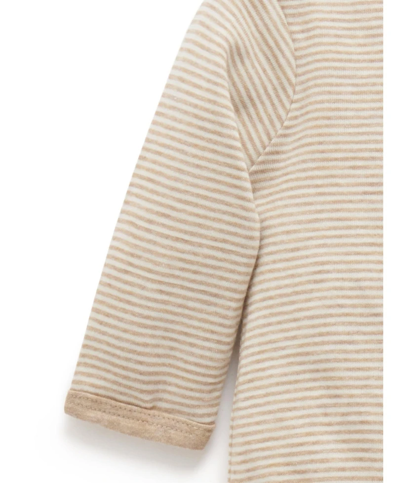 Purebaby Baby Boy and Girl Stripe Coverall