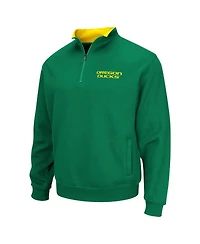Colosseum Men's Green Oregon Ducks Tortugas Quarter-Zip Sweatshirt