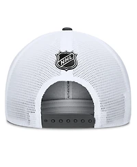 Fanatics Men's Gray/Black Vegas Golden Knights Authentic Pro A-Frame Rink Adjustable Hat