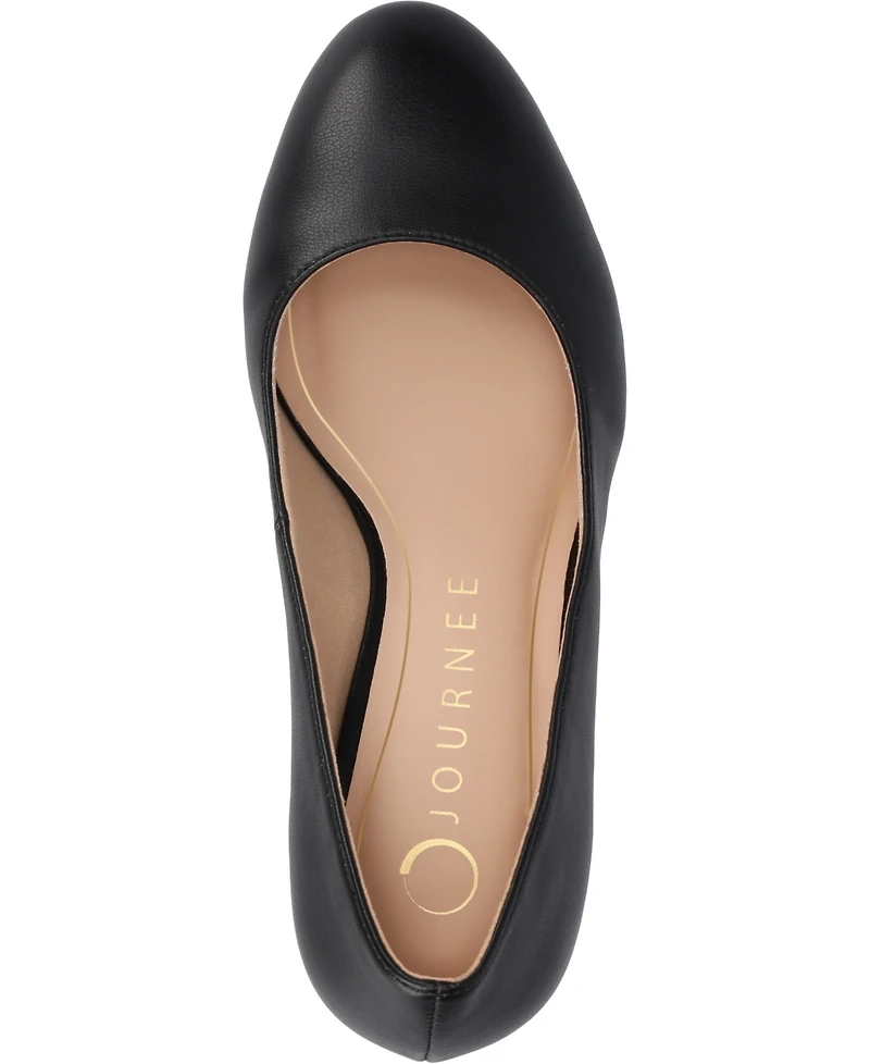 Journee Collection Women's Seraphina Round Toe Pumps