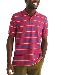 Nautica Men's Striped Classic-Fit Deck Polo Shirt