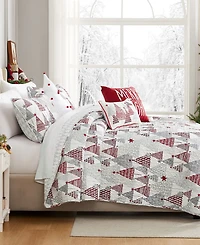 Southshore Fine Linens Merry and Bright 5-Pc. Quilt Set, Twin/Twin Xl