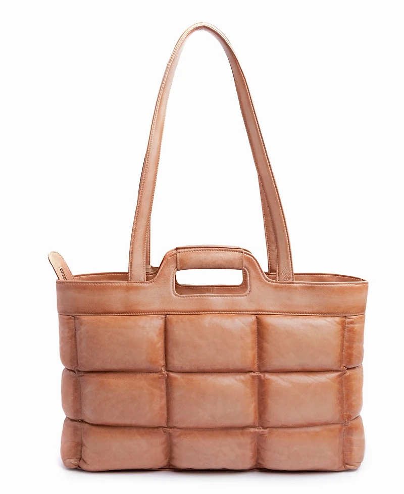 Old Trend Puffy Clover Tote Bag