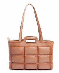 Old Trend Puffy Clover Tote Bag