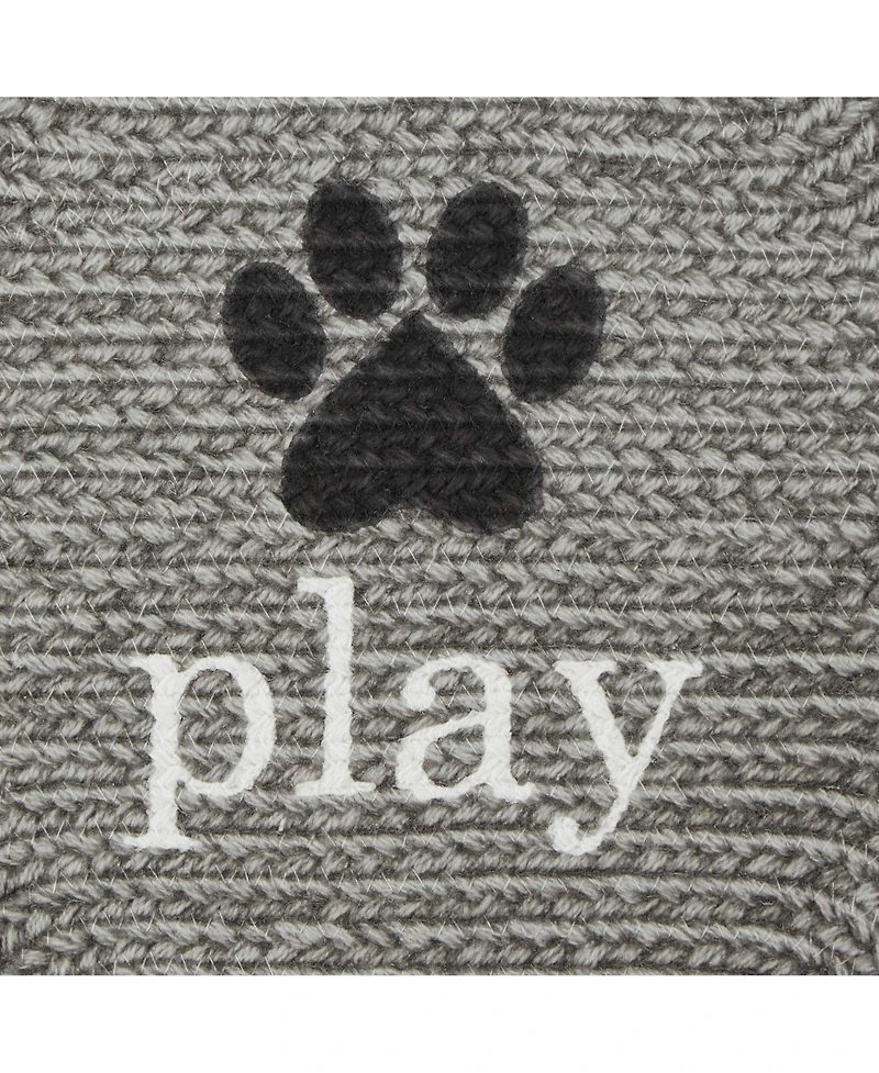 Bone Dry Pet Mat Shape Eat Play Love