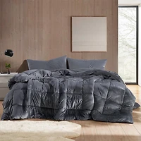 I'm Not a Baby, I Just Sleep Like One - Coma Inducer Comforter - Gunmetal Navy