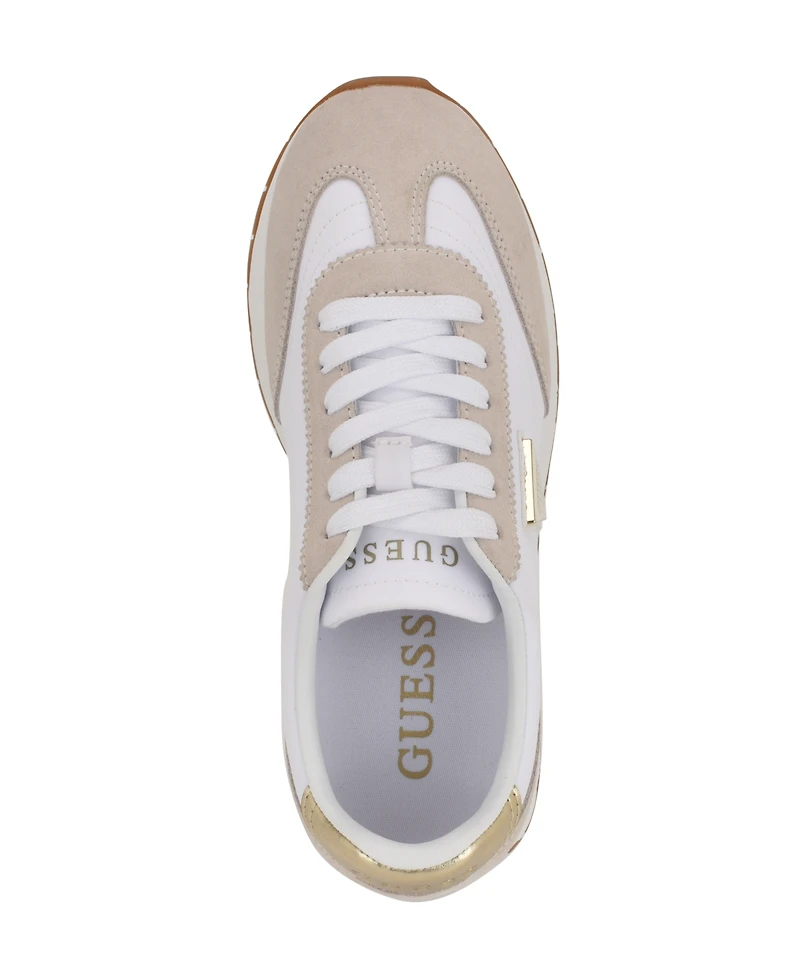 Guess Women's Joggin Lace-Up Retro Jogger Sneakers