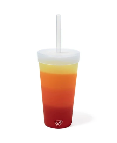 Straw Tumber 22oz: Marigold