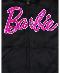 Barbie Toddler Girls Velour Matching Family Zip Up Hoodie