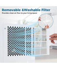 8000 Btu Portable Air Conditioner 3 in 1 Floor Ac Unit with Fan and Dehumidifier