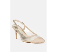Yaga Stiletto Heel Slingback Sandals Women