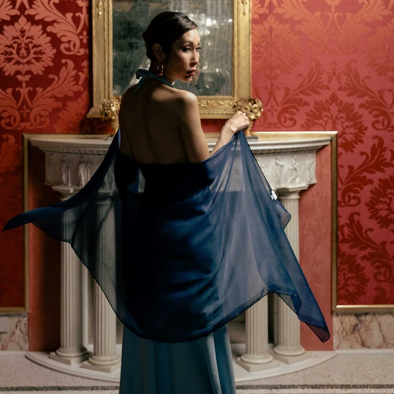 Sophia - Silk Scarf/Shawl for Women