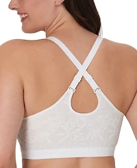 Bali Women's Breathe Lace-Overlay Bralette Dfcmbr