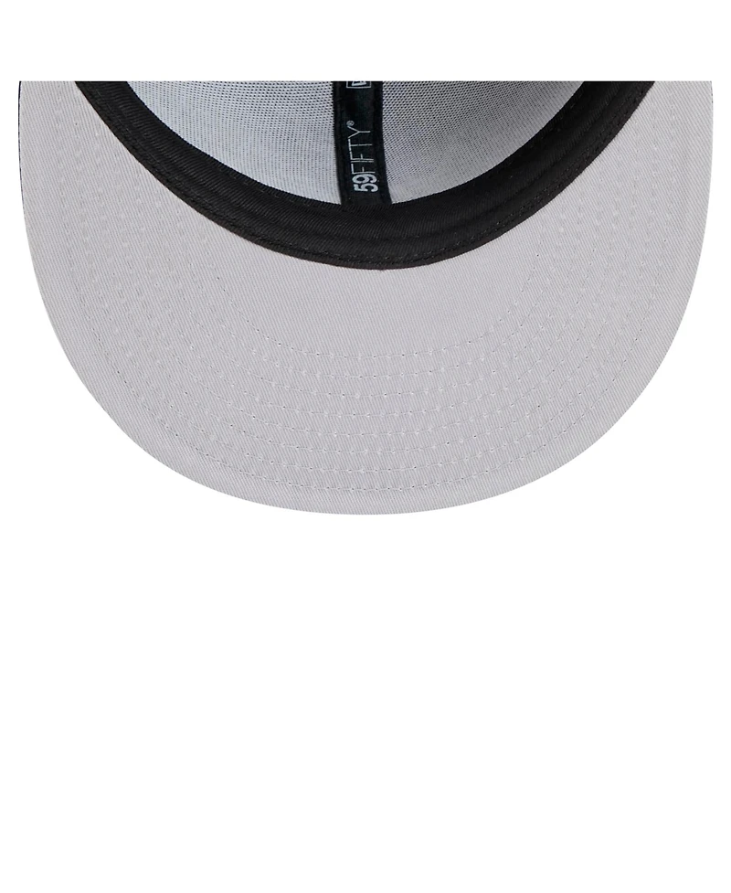 New Era Men's Black Los Angeles Kings Core 59FIFTY Fitted Hat