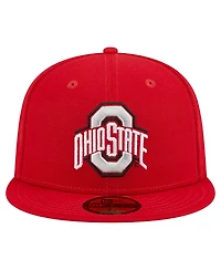 New Era Men's Scarlet Ohio State Buckeyes 59FIFTY Fitted Hat