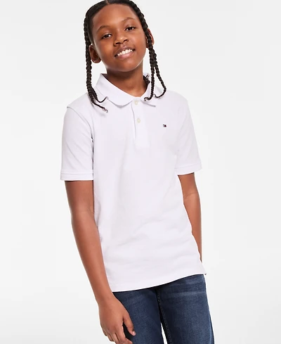 Tommy Hilfiger Big Boys Ivy Stretch Polo Collared Shirt