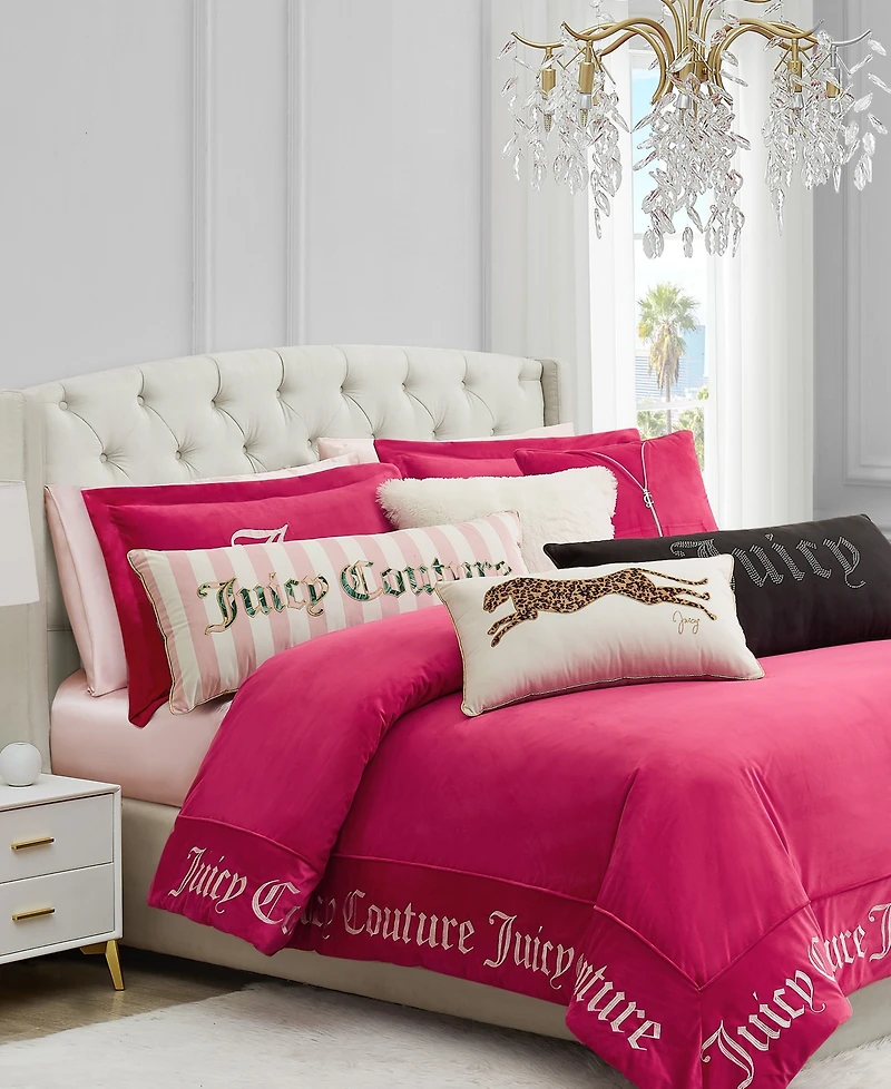 Closeout! Juicy Couture Tropical Palm Decorative Pillow, 16" x 36"