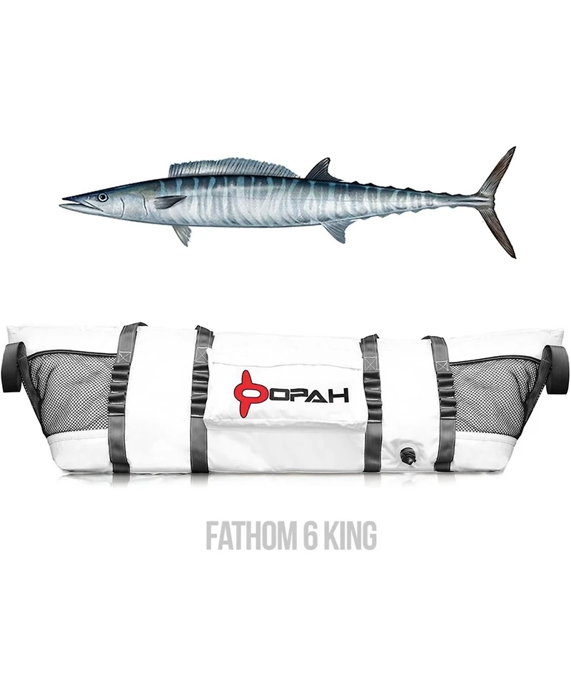 Opah Fathom 6 King Insulated Fishing Cooler Bag, King Mackerel 70"L x 20"W x 18"H, Leak Proof, Uv Resistant, Marine Grade Vinyl
