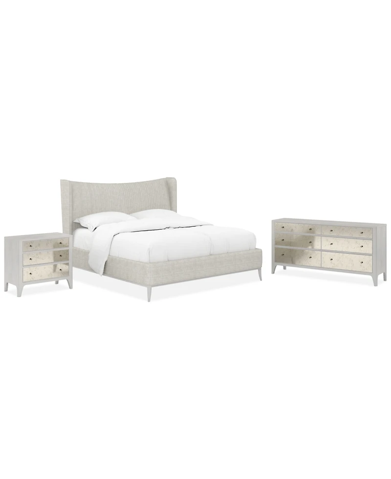 Mezzanine 3-Pc. Bedroom Set (King Bed