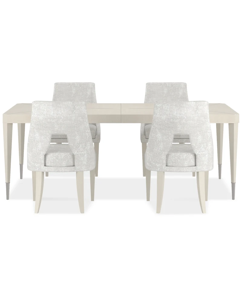 Mezzanine 5-Pc. Dining Set (Rectangular Table & 4 Side Chairs)