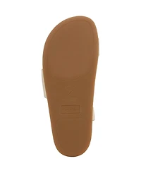 Franco Sarto Women's Blair Toe Loop Round Flat Sandals