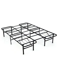 Gouun Full Size Folding Steel Platform Bed Frame for Kids and Adults-Full Size
