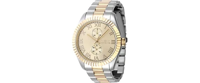 Invicta Men's 47428 Specialty Quartz Multifunction Gold Dial Watch