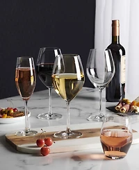 Anchor Hocking Stemmed Wine Glasses - 21 oz., Set of 8