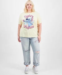 Disney Trendy Plus Size Stitch Cupid T-Shirt