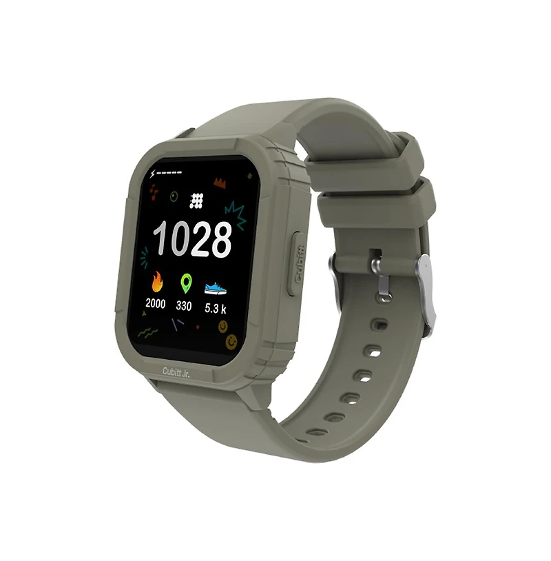 Cubitt Jr. Kids Smart watch Fitness Tracker for Boys and Girls with Silicone band.