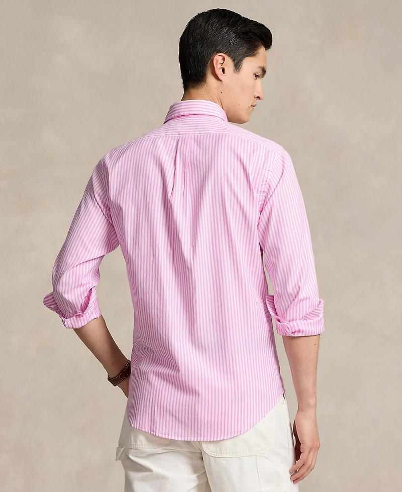 Polo Ralph Lauren Men's Classic Fit Striped Stretch Oxford Shirt