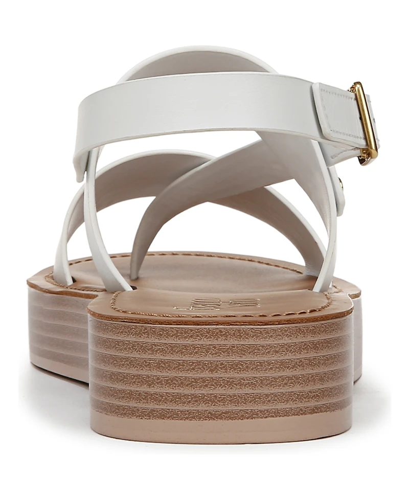 Franco Sarto Women's Genova Round Toe Platform Sandals