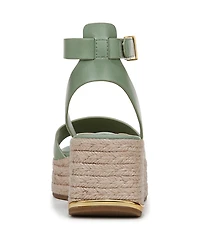 Franco Sarto Women's Tiffany Open Square Toe Espadrille Platform Sandals