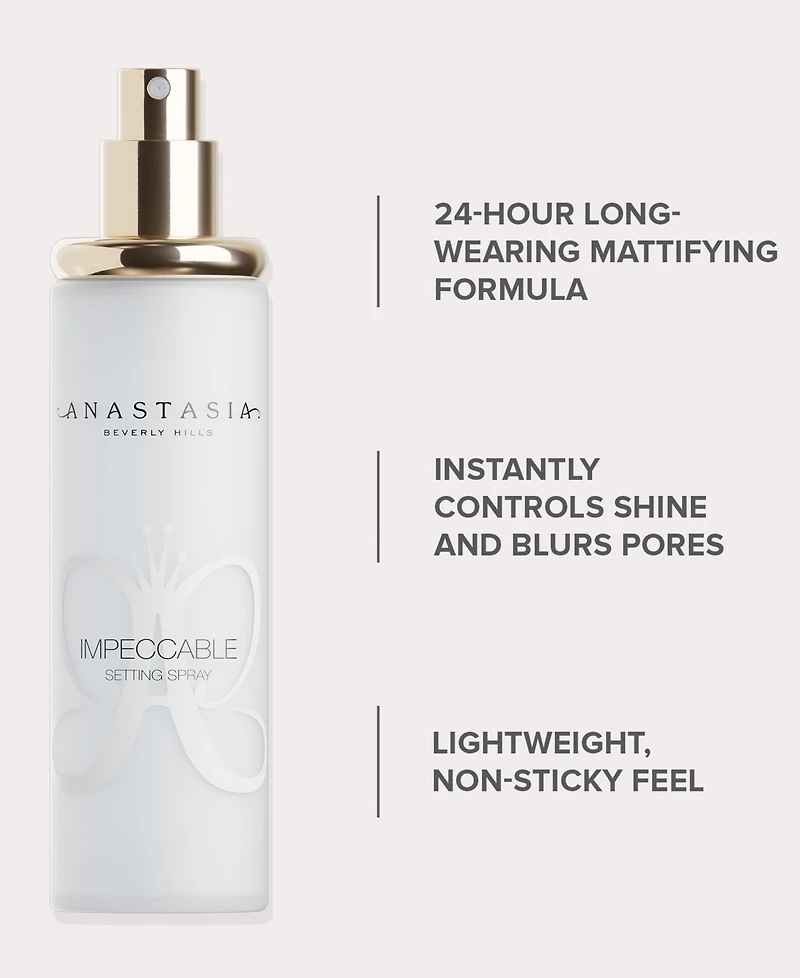 Anastasia Beverly Hills Impeccable 24HR Blurring Matte Setting Spray - Deluxe