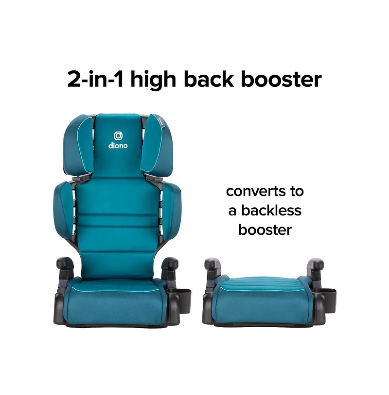 Diono Toddler Connect3 R 2-in-1 High-Back Booster