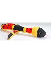 Wild Republic Plush Snake Coral Snake Stuffed Animal, 54 Inches