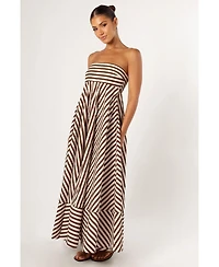 Petal and Pup Women's Bowie Strapless Maxi Dress