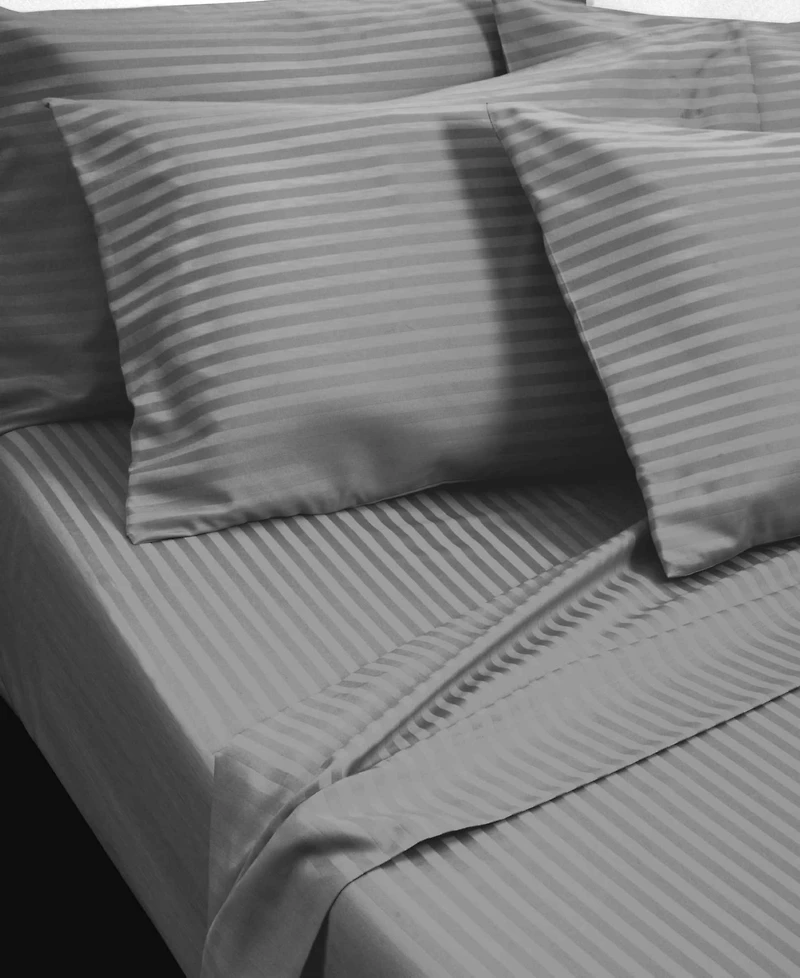 Fairfield Square Collection Brookline 1400 Thread Count 6 Pc. Sheet Set, Queen, Exclusively at Macy's