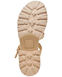 Dolce Vita Women's Latice Peep-Toe Fisherman Sandals