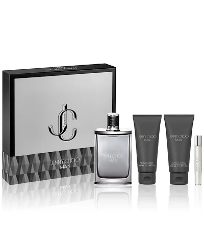 Jimmy Choo Men's 4-Pc. Man Eau de Toilette Gift Set