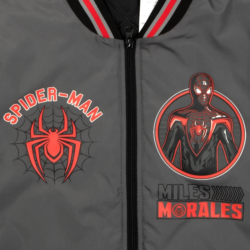 Marvel Boys Spider-Man Superhero Bomber Jacket