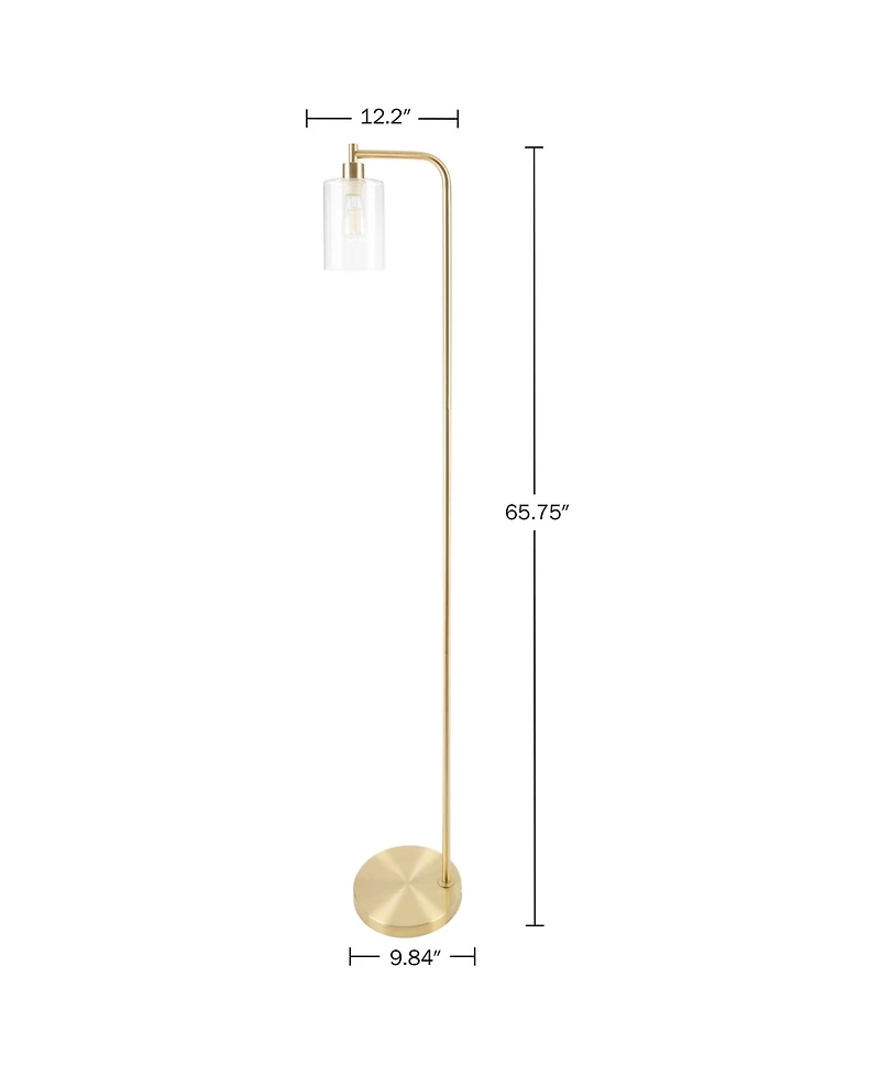 Lavish Home 65.75" Modern Led Floor Lamp