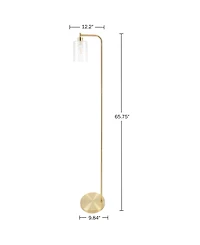 Lavish Home 65.75" Modern Led Floor Lamp