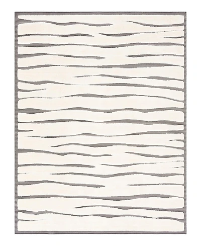 Bayshore Home Textured Tones Lines 9'x12' Area Rug
