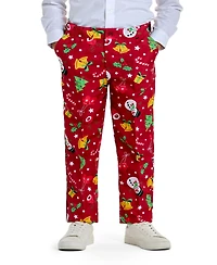 Suitmeister Big Boys Icons Christmas Light Up Suit Including Blazer, Pants and Clip-On-Tie