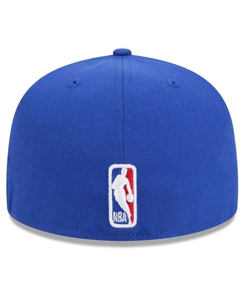 New Era Men's Royal Philadelphia 76ers 2024/25 City Edition Alternate 59FIFTY Fitted Hat
