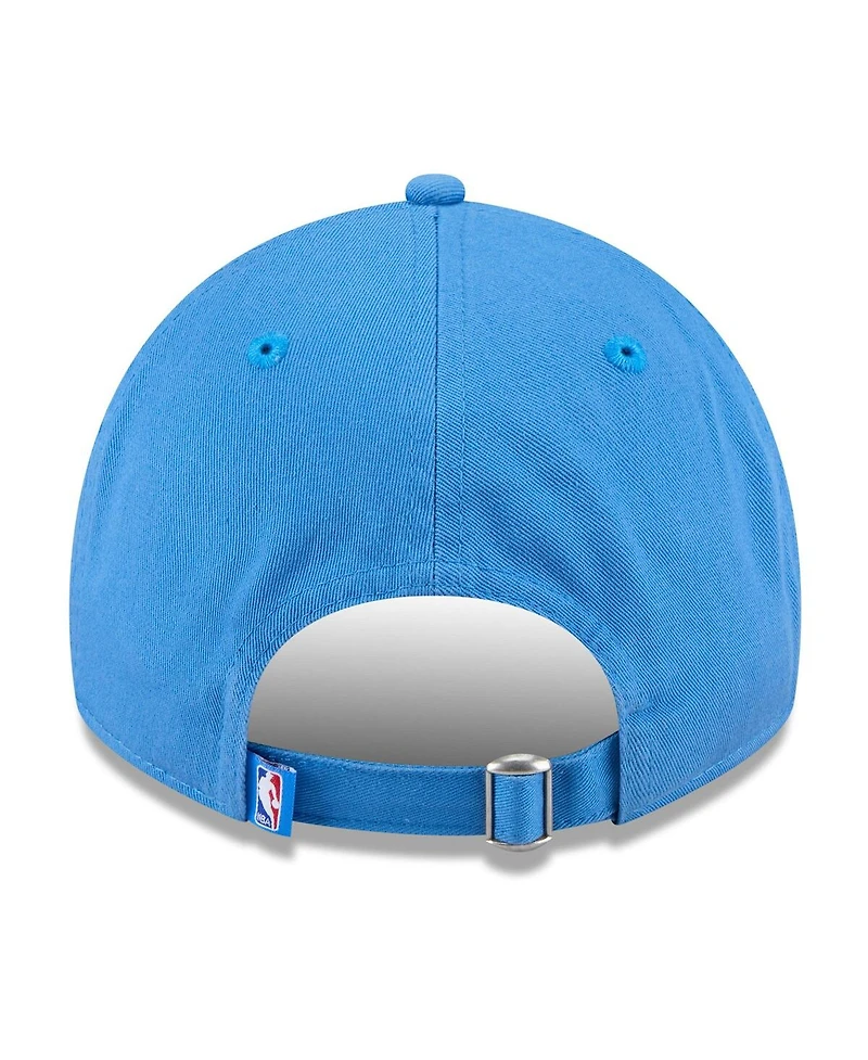 New Era Men's Blue Milwaukee Bucks 2024/25 City Edition 9TWENTY Adjustable Hat