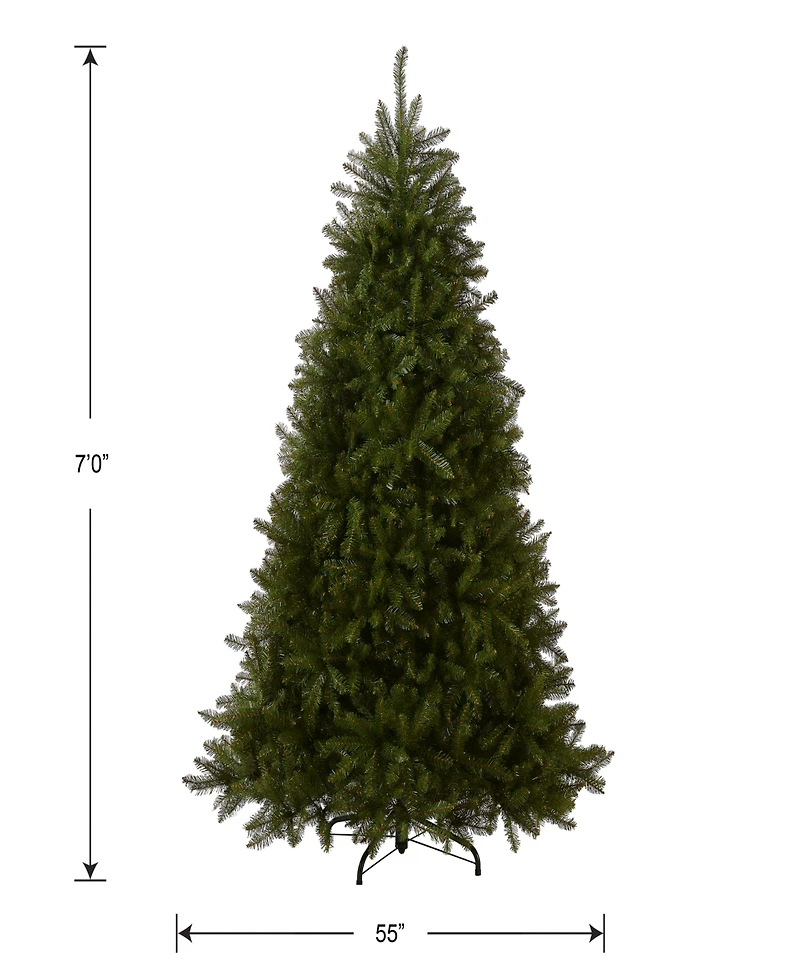 National Tree Company 7' Dunhill Fir Hinged Tree